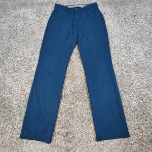 Under Armour Pants Men's 32x32 Fits 30x30 Blue Golf Performance Slim Fit